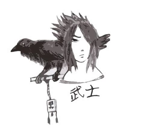 Sasuke With A Raven By Chuugi2472