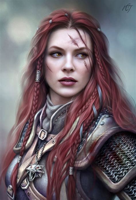 Image Result For Red Hair Warrior Warrior Woman Character Portraits