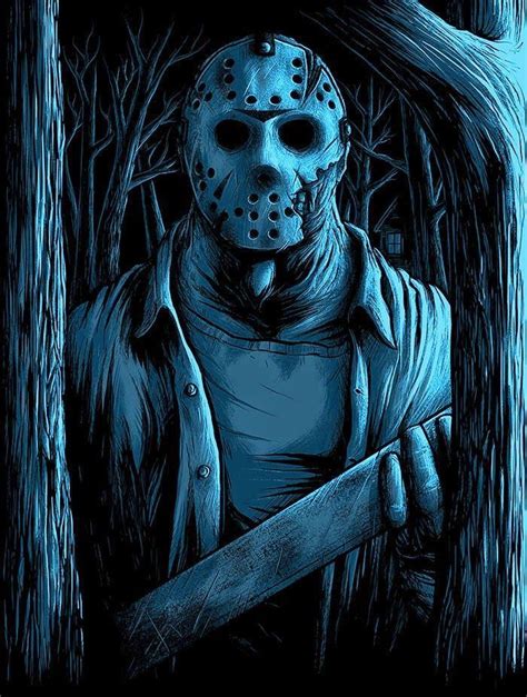 Jason Voorhees Slasher Movies Horror Movie Characters Horror Movies Horror Posters Horror