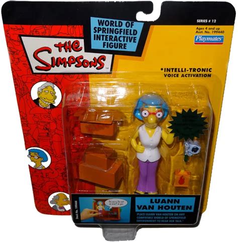 Simpsons Luann Van Houten Action Figure Wos Moc Series 12 World Of Springfield 1499 Picclick