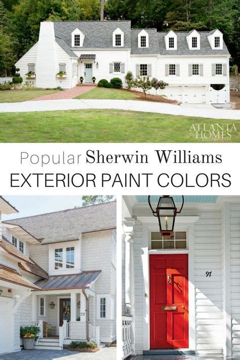 10 Popular Sherwin Williams Exterior Paint Colors House Paint