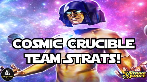 Cosmic Crucible Team Suggestions Amazing Tool For Crucible Marvel Strike Force YouTube