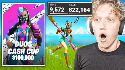 I Exposed Player Stats In A 100000 Fortnite Tournament Youtube