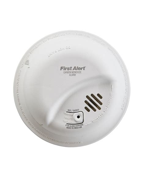 First Alert Brk Co5120bn Hardwired Carbon Monoxide Co Detector With