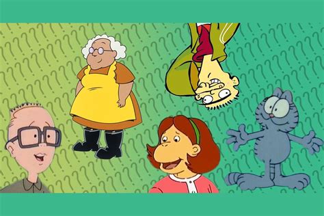 Can You Remember The Names Of These Childhood Cartoon Characters
