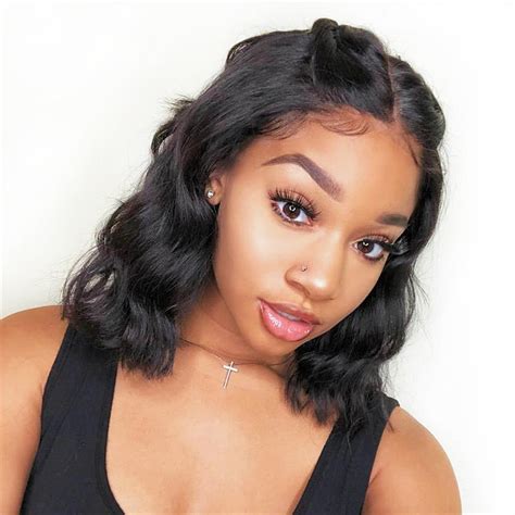 Bob Hairstyles For Black Women Body Wave Bob Wig Quick Weave