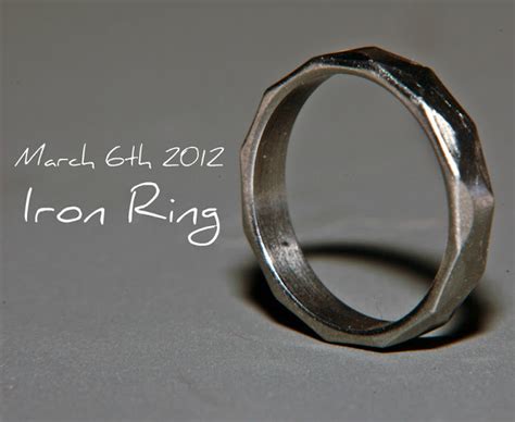 A Sewcial Life Iron Ring Day