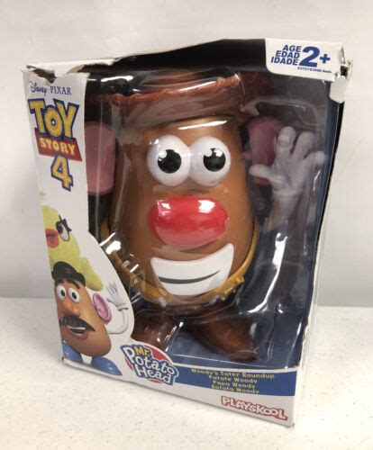Disney Pixar Toy Story 4 Mr Potato Head Woodys Tater Roundup New