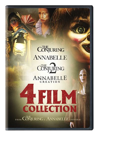 Annabelle 1 And 2 The Conjuring 1 And 2 Complete Horror Movies 1 4 Box