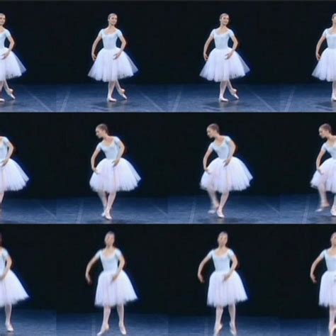Example Images In The Ballet Dataset Each Row Denotes A Kind Of Action
