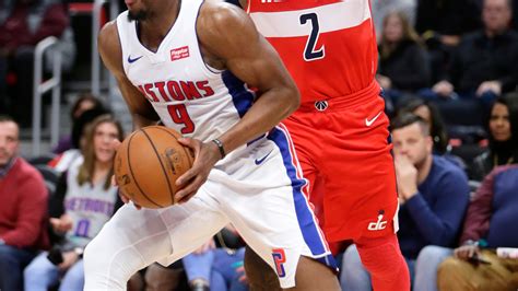 griffin drummond help pistons pull away from wizards 106 95