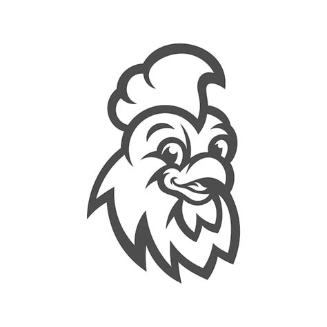 Premium Vector Chicken Rooster Head Mascot Sport Esport Logo Template