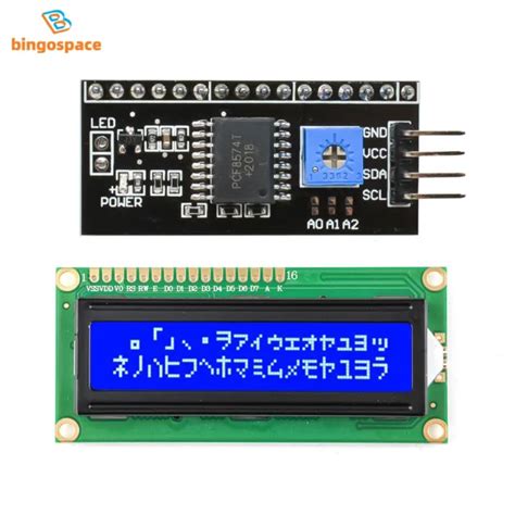 1602 16x2 Lcd Character Display Iic I2c Serial Interface Board Module Dc 5v 3 56 Picclick