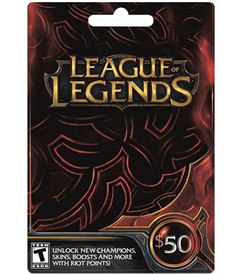 League Of Legends Card Riot Points Card Mytcardsupply
