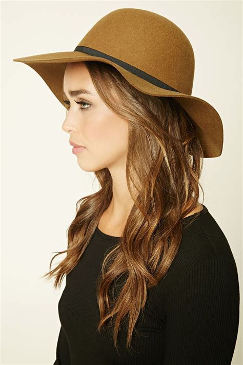 A Floppy Wool Hat With A Round Crown And A Skinny Contrast Grosgrain