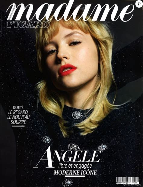 Angèle En Couverture Du Magazine Madame Figaro Purepeople