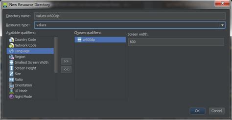 Android Studio 019 Brings The New Resource Directory Dialog Back