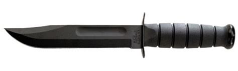 Ka Bar 1213 Full Size Black Ka Bar Straight Edge Texas Knife Shop