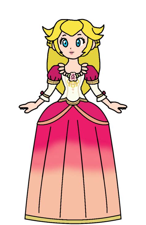 Peach Genevieve Gown By Katlime On Deviantart