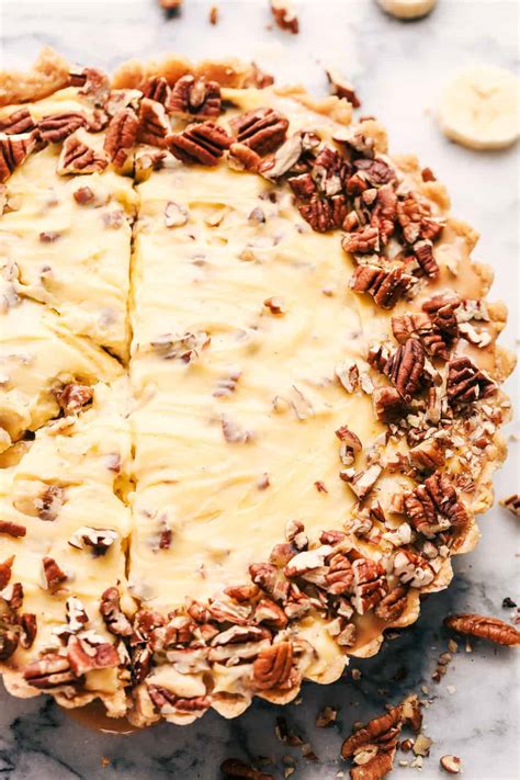 Any way you serve it―warm or cold, with or without ice cream―pecan pie is always a favorite. No Bake Banana Caramel Pecan Pie | The Recipe Critic
