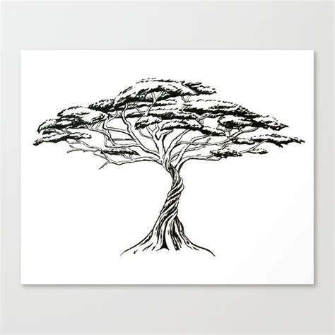 African Tree Drawing At Explore Collection Of