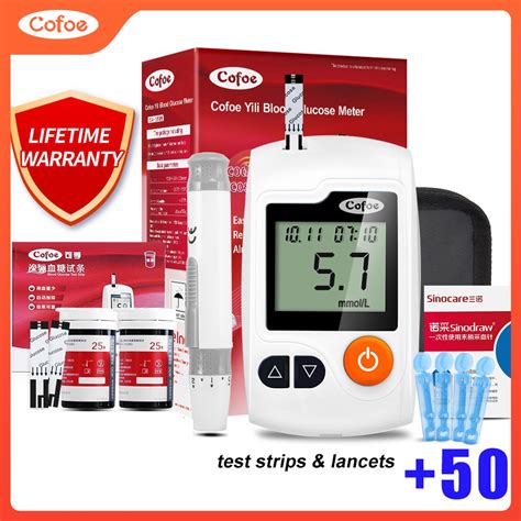 Cofoe Yili GA 3 Blood Glucose Meter Sugar Tester Monitor Glucometer