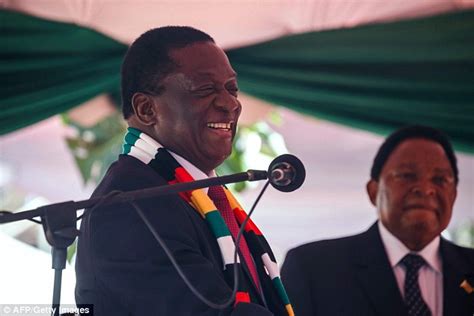Military Backed Emmerson Mnangagwa Is Sworn In As Zimbabwes President