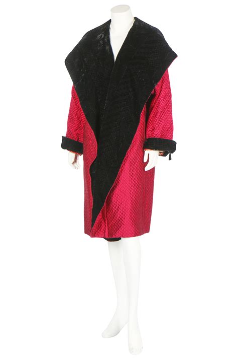 Lot 231 An Ungaro Couture Reversible Cocoon Shaped