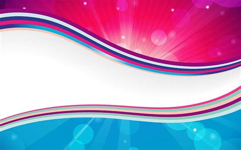 Abstract Colorful Vector Wavy Lines Hd Wallpaper Wallpaperbetter