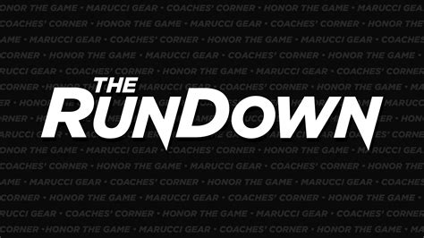 Welcome To The Rundown Marucci Sports