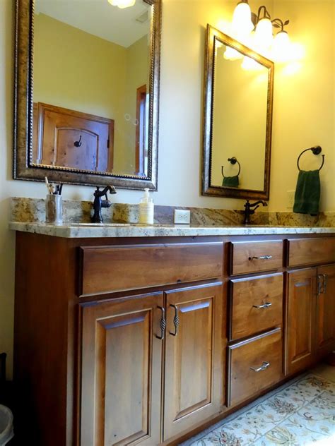 We make a variety of sizes to fit any log home or cabin bathroom. Cranberry // Rustic Master Bath - Rustic - Bathroom ...