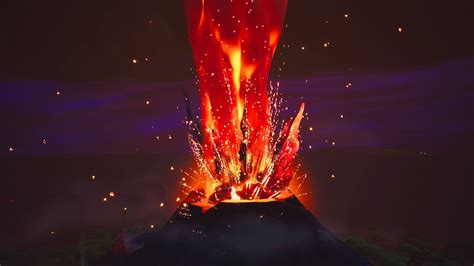 Fortnite Unvaulted Event Volcano Event Replay Youtube