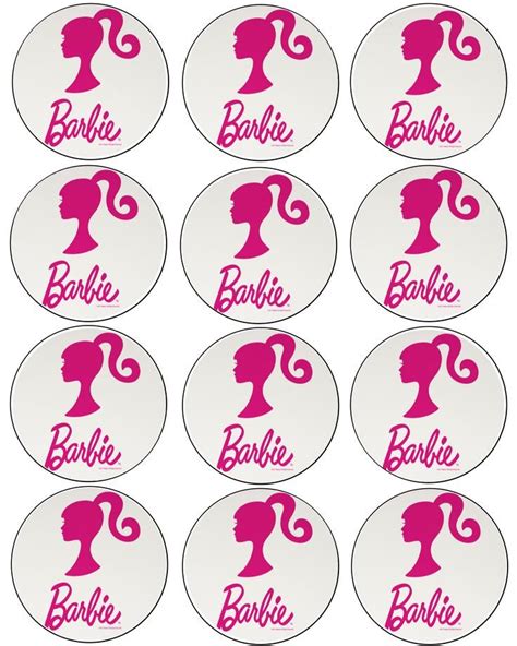 Barbie Cupcake Toppers With Images C Cupcake Toppers Printable