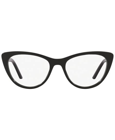 Prada Pr 05xv Womens Cat Eye Eyeglasses And Reviews Eyeglasses By