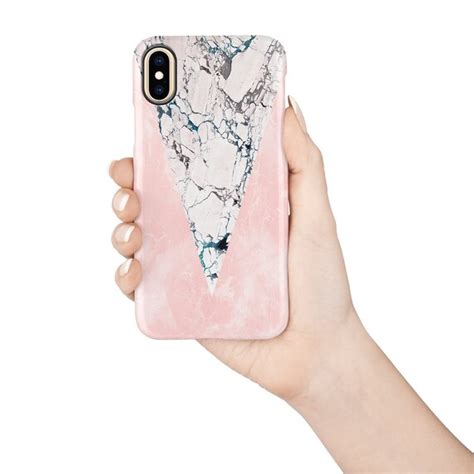 Pink Marble Iphone Xr Case Marble Print Blush Marble Artwork Etsy