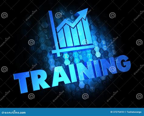 Training Concept On Digital Background Stock Photo Image Of Question