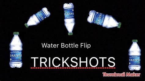 Water Bottle Flip Trick Shots Youtube