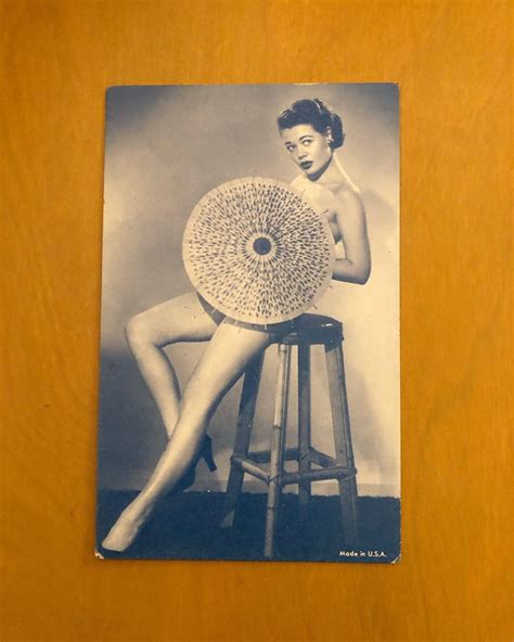 Vintage 1940s Pinup Girl Mutoscope Card Junk Journal Ephemera Etsy