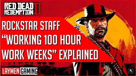 Rockstar Clarifies Staff Working 100 Hour Work Weeks For Red Dead 2