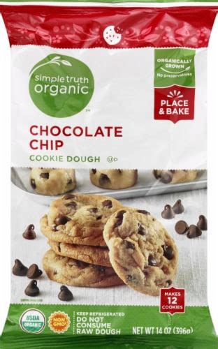 Simple Truth Organic™ Chocolate Chip Cookie Dough 14 Oz Fred Meyer