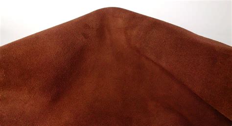 Leather Suede Cowhide Pieces Brown 12x12 6x6 20x20 4x4