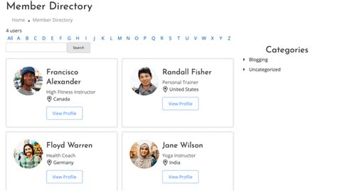 How To Create A Searchable Member Directory In Wordpress