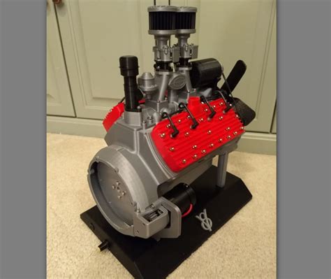 3d Print Ford Flat Head V8 Working Model Engine Made With Prusa Mk3・cults