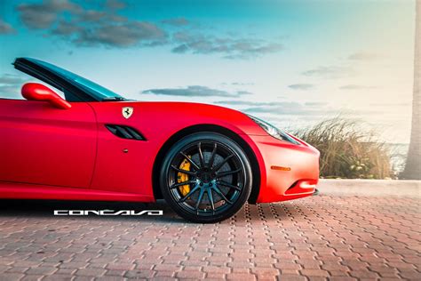 Ferrari California Matte Red On Cw 12 Gloss Black Nc Flickr