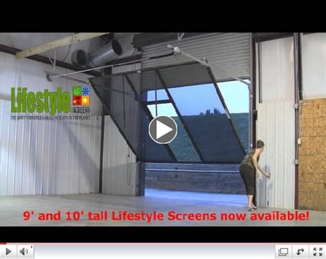 Door Screening & ... Decorating Retractable Garage Screen ...
