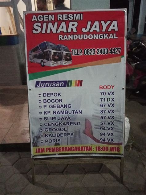 bus jakarta randudongkal