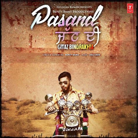 ‎pasand jatt di single album by gitaz bindrakhia and desi crew apple music