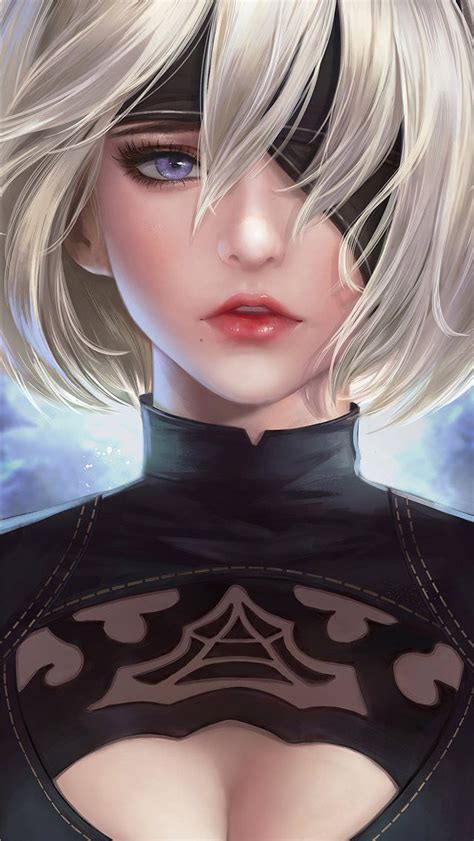 Nier Automata 2b Face