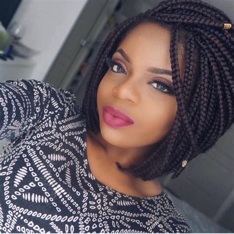 They can come in so many different variations, and every woman can find her own. African Beauty (105) | Bob braids, Bob braids hairstyles ...