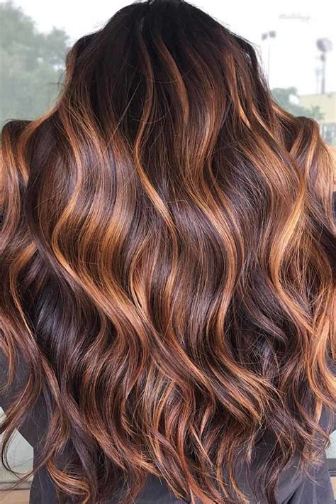 chocolate copper lowlights if you want to make your hair color deeper lowlights wil… fall